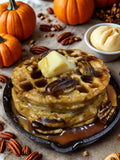 Pumpkin Pecan Waffles